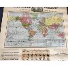 Image 2 : LOT OF 2 - HUDSON'S BAY CO POSTER AND 1944 MANUFACTURES LIFE INS MAP W/ CALENDAR