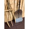 Image 2 : LOT OF 2 - PRIMITIVES - WOODEN PITCH FORK AND SHOVEL