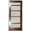 Image 3 : ANTIQUE PARLOR DOOR WITH GLASS PANES - 28.5IN X 65.5IN