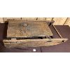 Image 1 : QUEBEC ANTIQUE - SMALL WOODEN SLED - 27IN X 15IN X 5.5IN