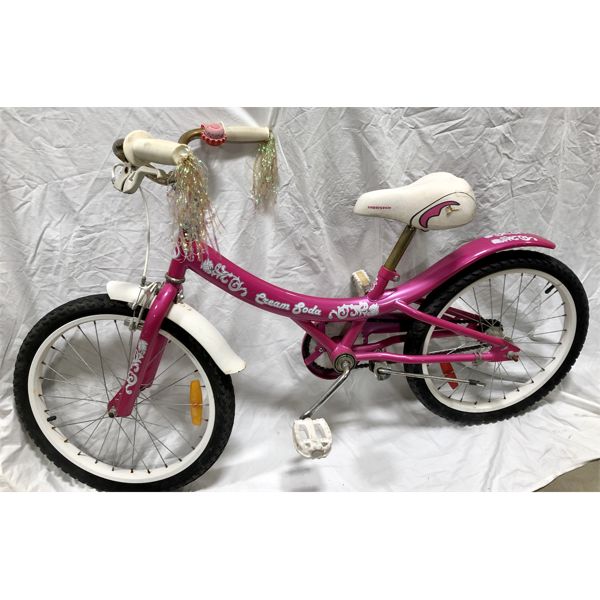 CHILDREN'S CREAM SODA SUPERCYCLE SINGLE SPEED BICYCLE