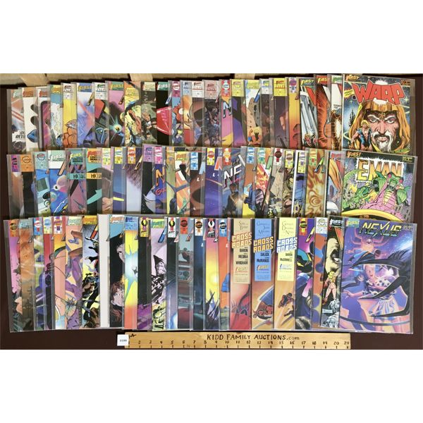 JOB LOT - LARGE QTY OF FIRST COMIC BOOKS - APPROX 75 TOTAL