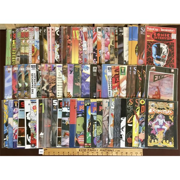 JOB LOT - LARGE QTY OF MISC COMIC BOOKS - APPROX 70 TOTAL