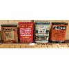 Image 2 : LOT OF 4 - POCKET TOBACCO TINS - PICOBAC, PRINCE ALBERT, BOND STREET ECT.