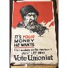 Image 2 : LOT OF 2 - BRITISH VOTE UNIONIST POSTERS - 22IN X 35IN