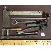 Image 1 : JOB LOT - MISC ANTIQUE TOOLS AND HATCHET - INCL WOODWORKING AND DENTISTRY TOOLS