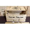 Image 1 : STANLEY PARK BREWERY ROPE HANDLED WOODEN CRATE - 16in X 12in X 10in