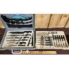 Image 2 : LOT OF 2 - PORTABLE WOODS STOVE AND CAMP CUTLERY SET