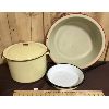 Image 1 : LOT OF 3 - ENAMELWARE 