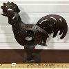 Image 2 : LOT OF 2 - METAL FOLK ART HORSE AND ROOSTER