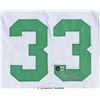 Image 2 : Larry Bird Signed Career Highlight Stat Jersey (Beckett Hologram)