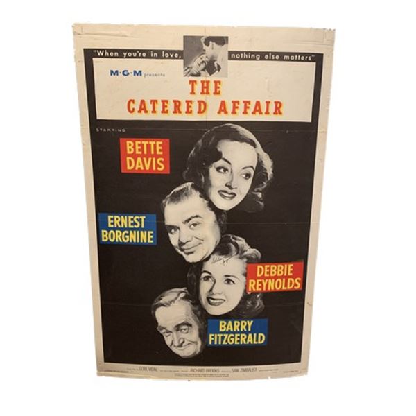 MGM's Catered Affair Signed Movie Poster