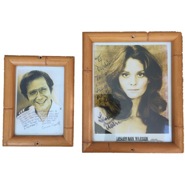 Bernie Kopell and Lesley Ann Warren Signed Autographs