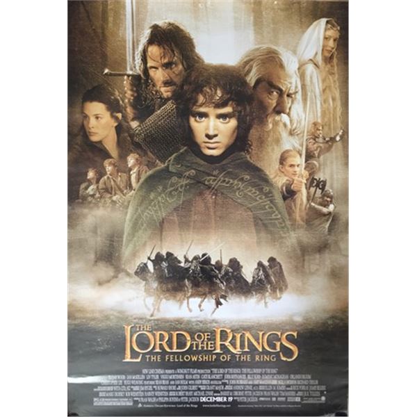 Lord Of The Rings: The Fellowship Of The Ring (2001) USA Release poster