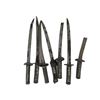 Image 1 : The Last Samurai Lot of Knives Movie Props