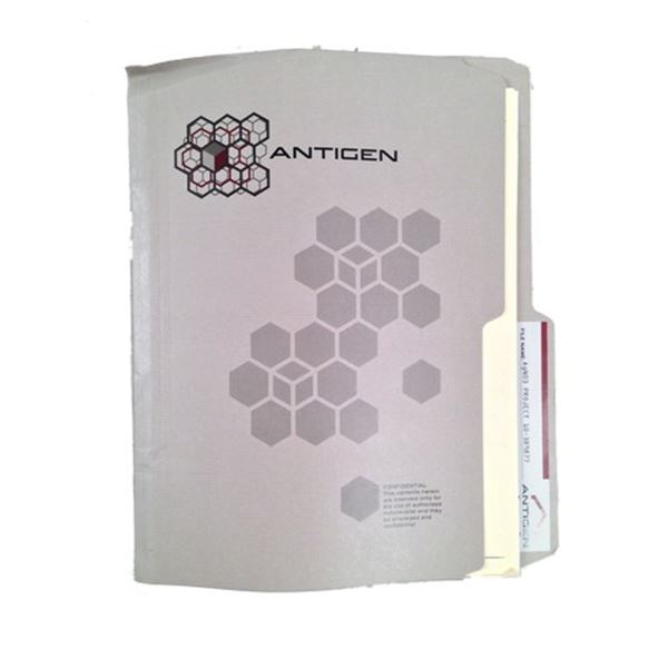 Underworld: Awakening Antigen Lab File Movie Props