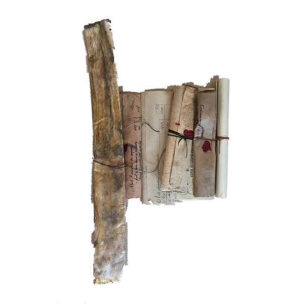 Underworld: Rise of the Lycans Great Hall Scrolls Movie Props