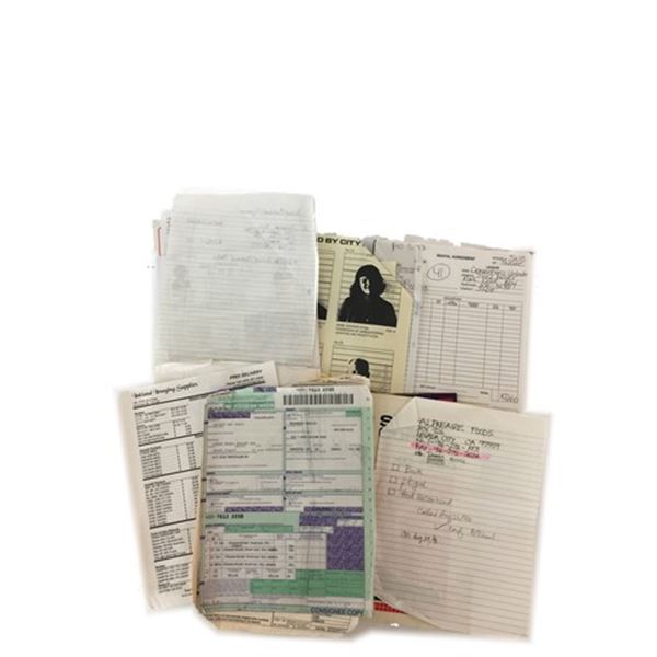 Eureka TV Lot of Desk Shelf Props