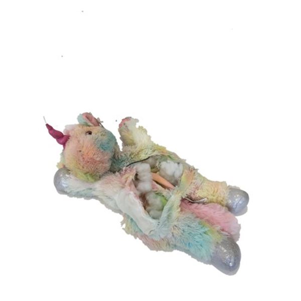 The Dog Lulu (Belgian Malinois) Torn Up Unicorn Movie Props