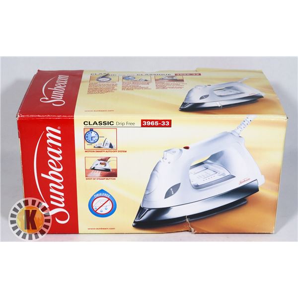 SUNBEAM IRON MODEL 3965-33