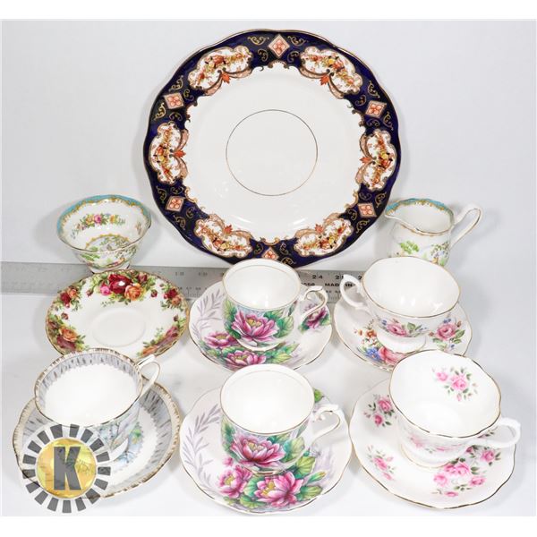 FLAT OF ALL ROYAL ALBERT BONE CHINA