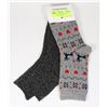 Image 1 : TWO PAIRS OF NEW WOMENS WINTER CREW SOCKS