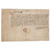 Image 1 : King Henry VIII Document Signed