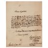 Image 1 : Bertrand Barere de Vieuzac Autograph Letter Signed
