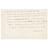 Albert Schweitzer Autograph Manuscript Signed