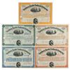 Northern Pacific Railroad Company (5) Stock Certificates