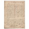 Louis de Bourbon, Prince of CondÃ© Letter Signed