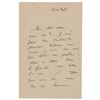 Image 1 : Gustave Caillebotte Autograph Letter Signed