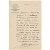 Image 1 : Charles Garnier Autograph Letter Signed
