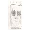 Klaus Voormann Original Sketch of John Lennon