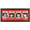 Beatles 1965 'Apple Club' Poster (red background)