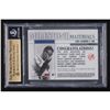 Image 2 : 2002 Topps Tribute Milestone Materials Lou Gehrig Game-Used Bat BGS GEM MINT 9.5
