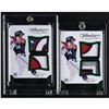 2016 Panini Flawless (2) Emerald Bryce Harper Dual Patch Cards (1/5 and 5/5)