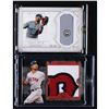 Image 1 : 2017-19 Topps (2) Mookie Betts Relic Cards (/5 and /50)