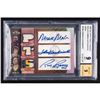 Image 1 : 2007-08 Topps Triple Threads Malone/Havlicek/Barry Autograph/Relic (1/3) BGS MINT 9/9