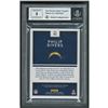 Image 2 : 2016 Panini Preferred Silhouettes Prime Philip Rivers Autograph/Patch (1/1) BGS NM-MT 8/9