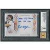 Image 1 : 2018 Leaf Trinity Baker Mayfield Autograph BGS NM-MT 8/9