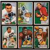 Image 1 : 1951 and 1955 Bowman Football Lot of (51) with Blanda, Groza, and Tittle