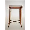 Image 1 : HEPPLEWHITE SEWING STAND - MAHOGANY STAND W/ OCTAGONAL FRAME