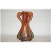 Image 1 : WILHELM HABEL IRIDESCENT GLASS VASE - ART NOUVEAU RIBBED FLO