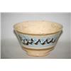 Image 2 : EARTHWORM BANDED MOCHAWARE BOWL - 6 1/4" CREAMWARE MOCHA BOW