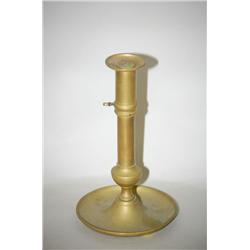 UNIVERSEL BRASS ADJUSTABLE HEIGHT CANDLESTICK - BRASS CANDLE