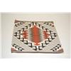 Image 4 : 20TH CENT. NAVAJO WEAVING - STEPPED SERAPI DESIGN W/ 7 COLOR