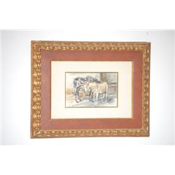 ALDO RAIMONDI WATERCOLOR PAINTING - ITALIAN GENRE PAINTING O