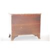 Image 2 : HEPPLEWHITE INLAID BOWFRONT CHEST - MAHOGANY CHEST W/ 4 GRAD