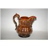 Image 2 : 6" BENNINGTON ALTERNATE RIB PITCHER - FLINT GLAZE ENAMEL BEN